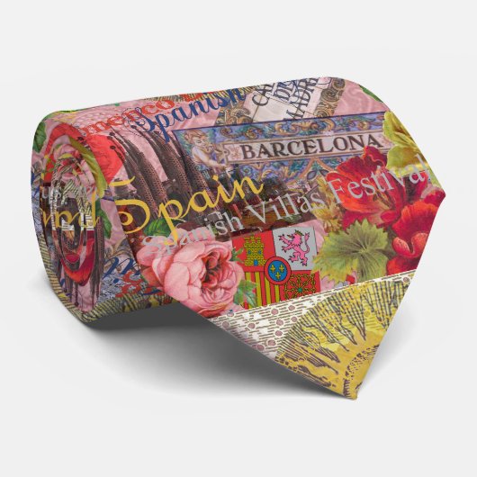 スペインサンシャイントラベスペインのルバケーション ネクタイ (ロール)