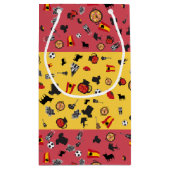 スペインスペインののアイテムを含む国旗 スモールペーパーバッグ (裏面)