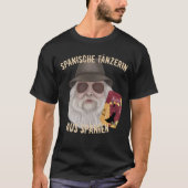 スペインスペインののダンサー Tシャツ (正面)