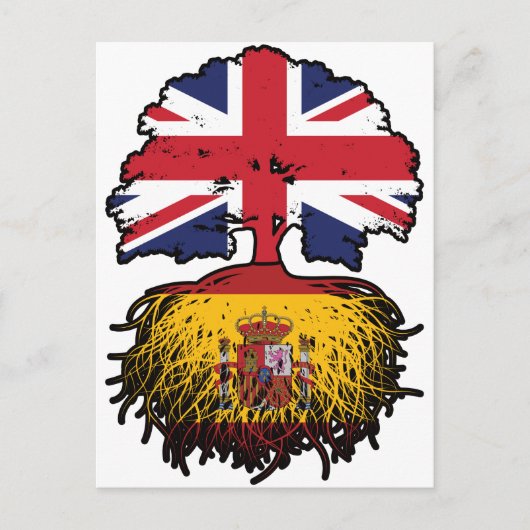 スペインスペインのイギリス英統一された国イギリス ポストカード (正面)