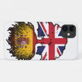 スペインスペインのイギリス英統一された国イギリス Case-Mate iPhoneケース (裏面(横))