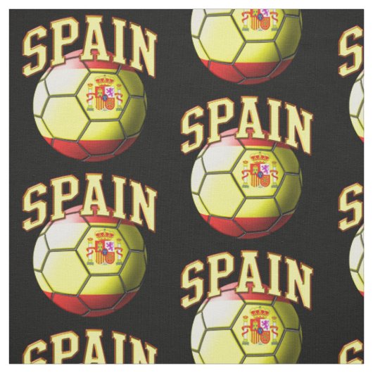 スペインスペインのサッカーボール国旗 ファブリック (見本)
