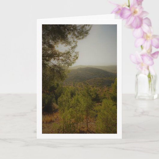 スペインスペインのバレンシア,カントリーポートレート カード (蘭)