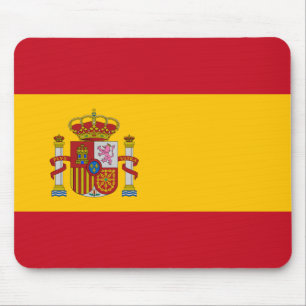 スペインスペインのフラグ マウスパッド