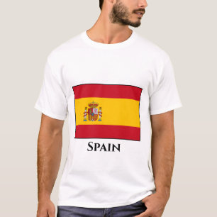スペインスペインのフラグ Tシャツ