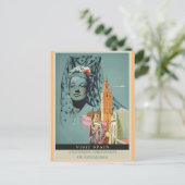 スペインスペインのヴィンテージ旅行ポスター ポストカード (スタンド正面)