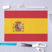 スペインスペインの国旗のティッシュペーパー/ファッション装飾 薄葉紙 (クラフト)