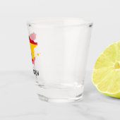 スペインスペインの国旗の地図 ショットグラス (右)