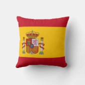 スペインスペインの国旗 クッション (裏面)