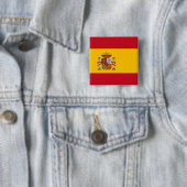 スペインスペインの国旗 缶バッジ (インサイチュ)