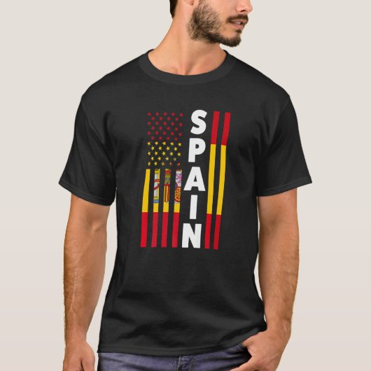 スペインスペインの語 Tシャツ (正面)