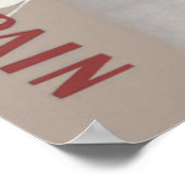 スペインセノリタバーズフラワーズフィエスタガーデン ポスター (角)