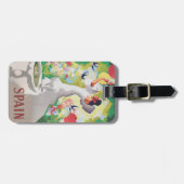 スペインセノリタバーズフラワーズフィエスタガーデン ラゲッジタグ (正面横)