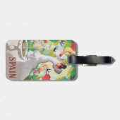 スペインセノリタバーズフラワーズフィエスタガーデン ラゲッジタグ (裏面横)