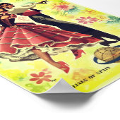 スペインダンサーズヴィンテージのポスター ポスター (角)