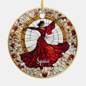 スペインバケーションサミナリー セラミックオーナメント (裏面)