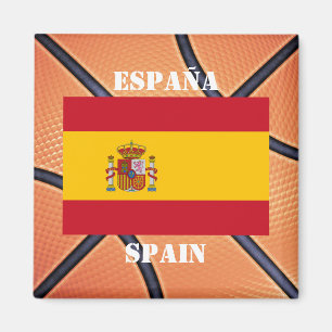 スペインバスケットボールチーム マグネット