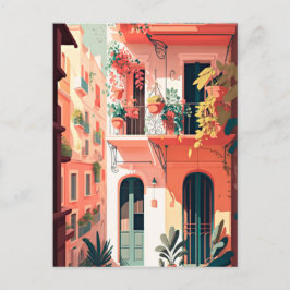 スペインバルセロナ ポストカード