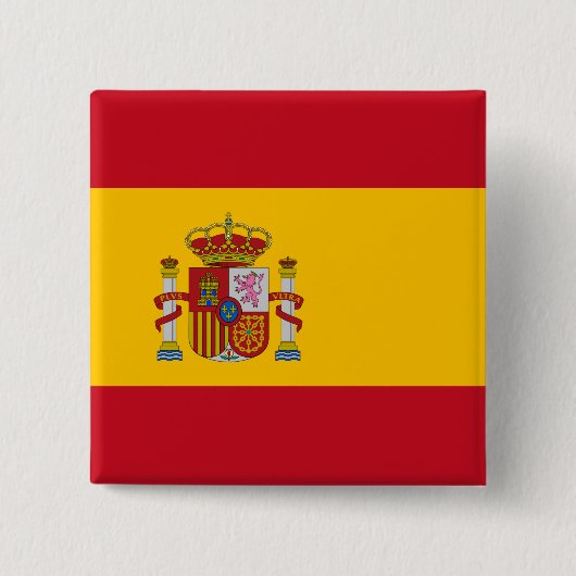 スペインフラグ 缶バッジ (正面)