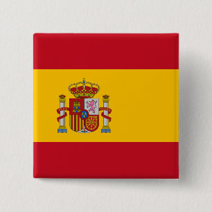 スペインフラグ 缶バッジ