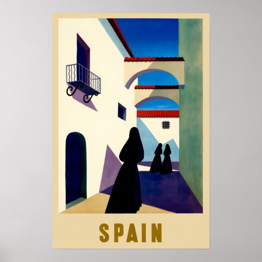 スペインポスター ポスター (正面)