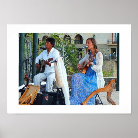 スペインミュージシャン ポスター (正面)