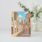 スペインメノルカシタデッラハガキ ポストカード (スタンド正面)