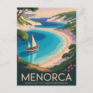 スペインメノルカ島 ポストカード