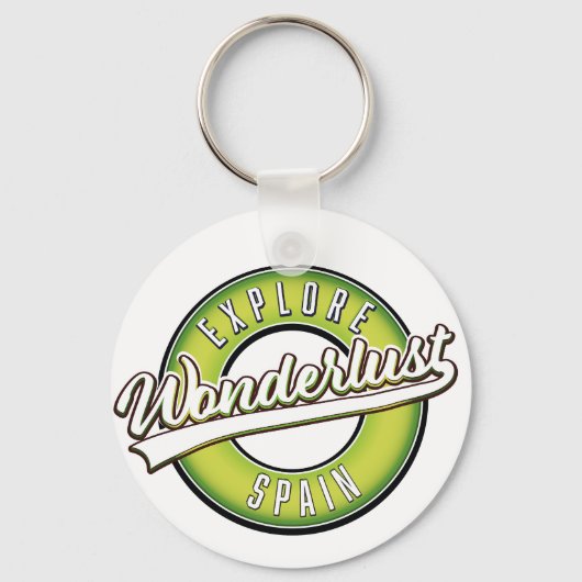 スペインワンダーラストを探索 キーホルダー (正面)