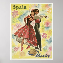 スペインヴィンテージ旅行ポスター ポスター
