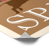 スペインヴィンテージ旅行ポスター ポスター (角)