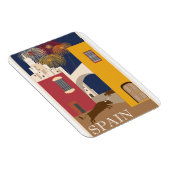 スペインヴィンテージ旅行ポスター マグネット (右側)