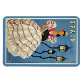 スペインヴィンテージ旅行磁石 マグネット (横)