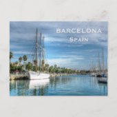 スペインヴィンテージ旅行観光客追加 ポストカード (正面)