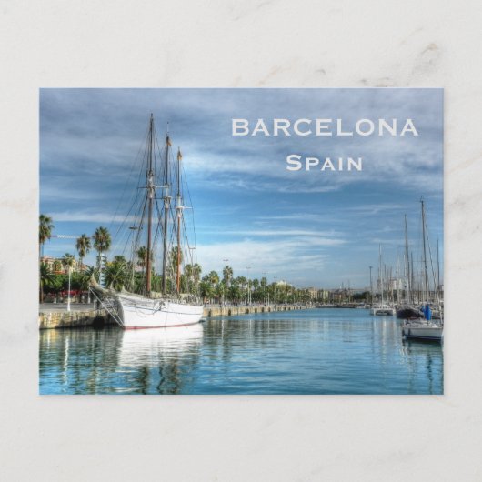 スペインヴィンテージ旅行観光客追加 ポストカード (正面)