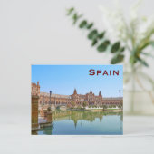 スペインヴィンテージ旅行観光客追加 ポストカード (スタンド正面)