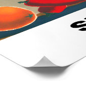 スペインヴィンテージ旅行 ポスター (角)