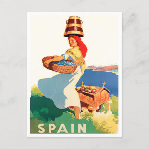 スペインヴィンテージ旅行 ポストカード
