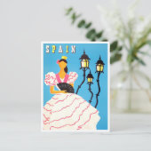 スペインヴィンテージ旅行 ポストカード (スタンド正面)