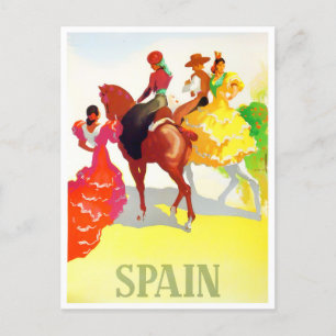 スペインヴィンテージ旅行 ポストカード