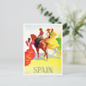 スペインヴィンテージ旅行 ポストカード (スタンド正面)