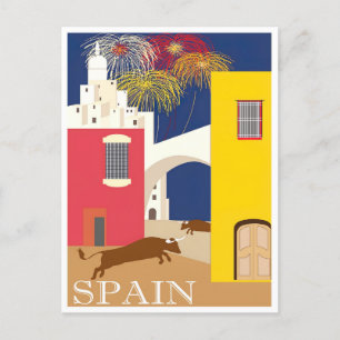 スペインヴィンテージ旅行 ポストカード