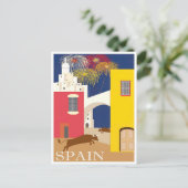 スペインヴィンテージ旅行 ポストカード (スタンド正面)
