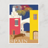 スペインヴィンテージ旅行 ポストカード (正面)