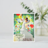 スペインヴィンテージ旅行 ポストカード (スタンド正面)