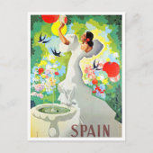 スペインヴィンテージ旅行 ポストカード (正面)