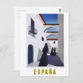 スペインヴィンテージ旅行 ポストカード (正面/裏面)