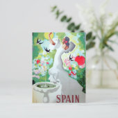 スペインヴィンテージ画像 ポストカード (スタンド正面)