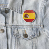 スペイン丸アイコン国旗 缶バッジ (インサイチュ)