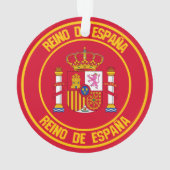 スペイン丸エンブレム オーナメント (裏面)